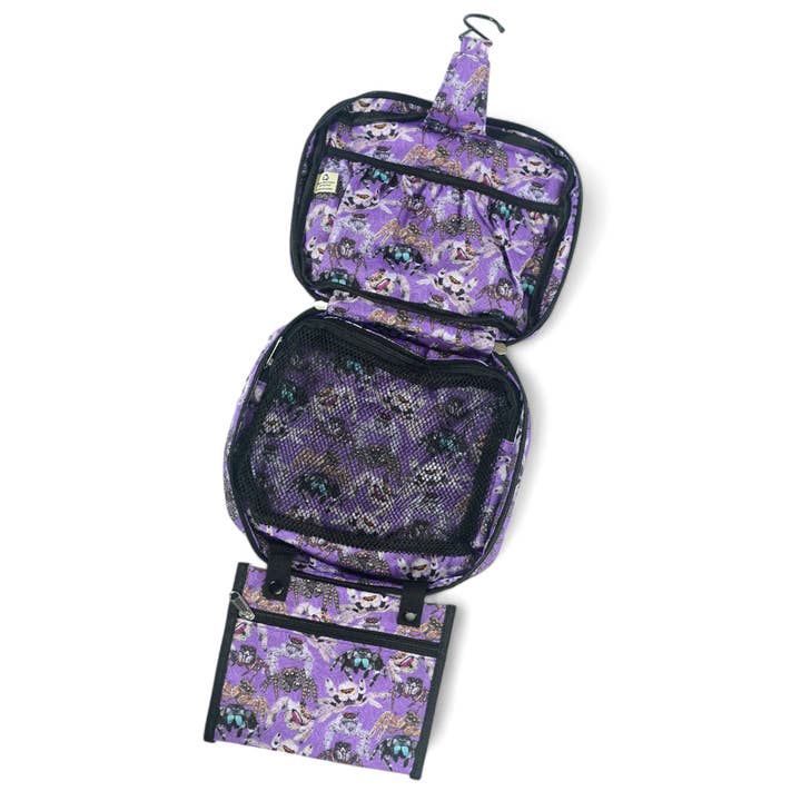 Sipsey Wilder - Wholesale Toiletry Bag - Unisex - Jumping Spiders Travel Organizer Case 1