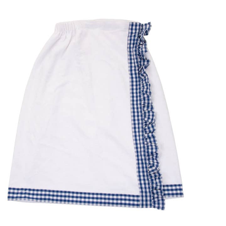 Mainstreet Collection - Wholesale Bath Towel - Gingham Bath Wrap