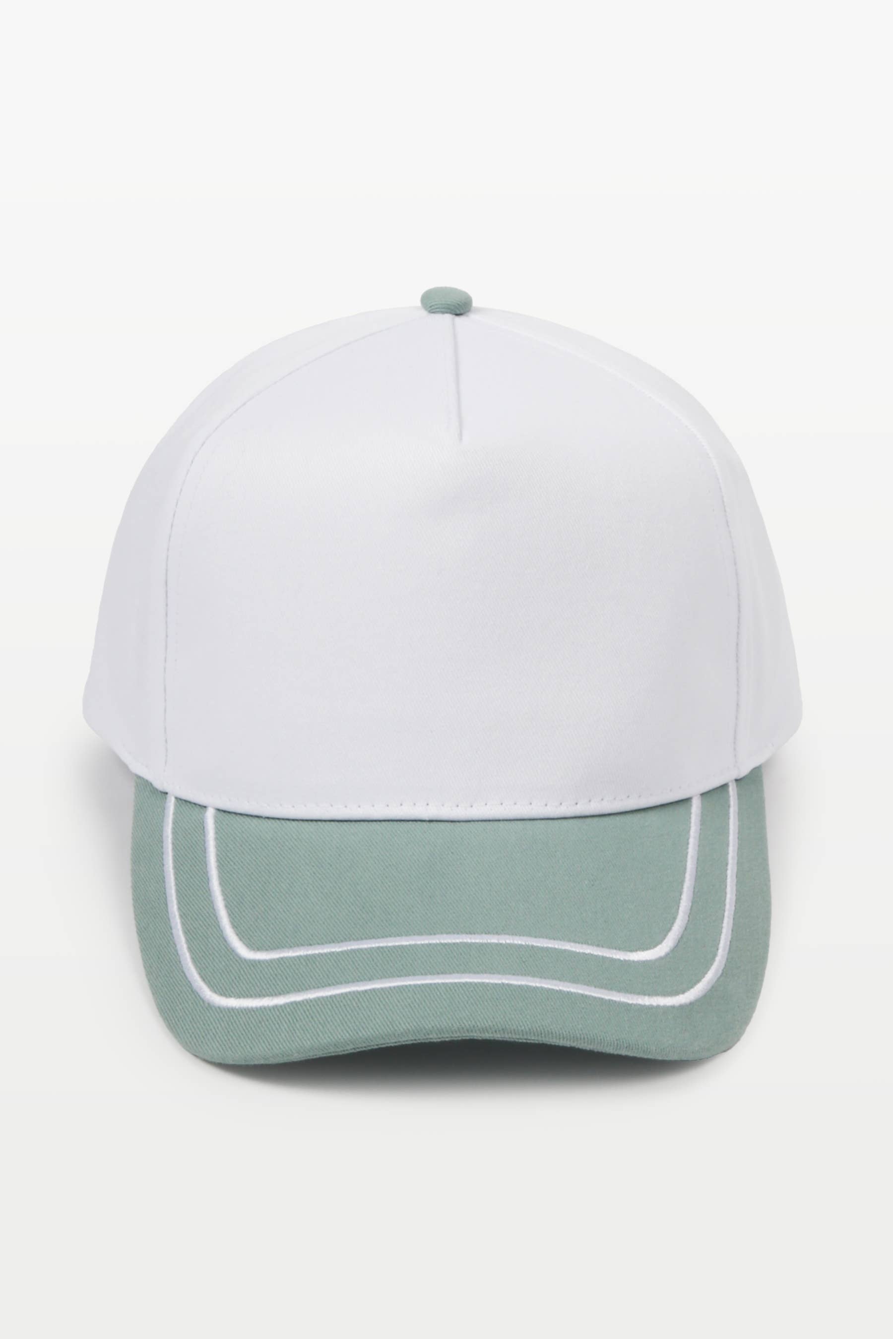 David And Young - Wholesale Baseball Cap - Unisex - Retro Stripe Brim Two Tone 5-Panel Cap8