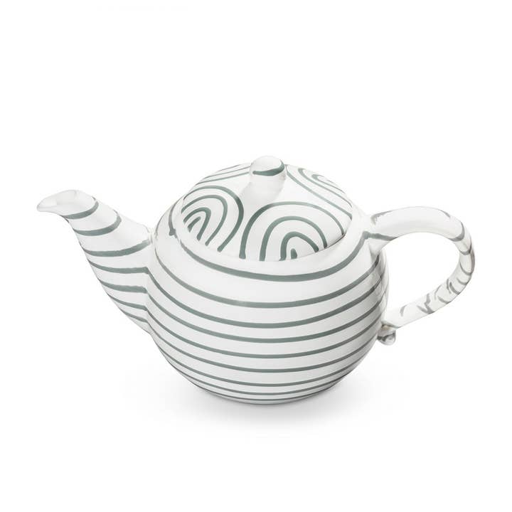 théière flammée grise 1,5L pour la vente par Gmundner Keramik Handels GmbH