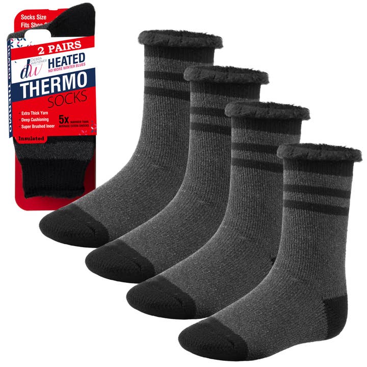 Thermal Winter Socks for Men and Women - 2 Pairs for wholesale by Debra Weitzner