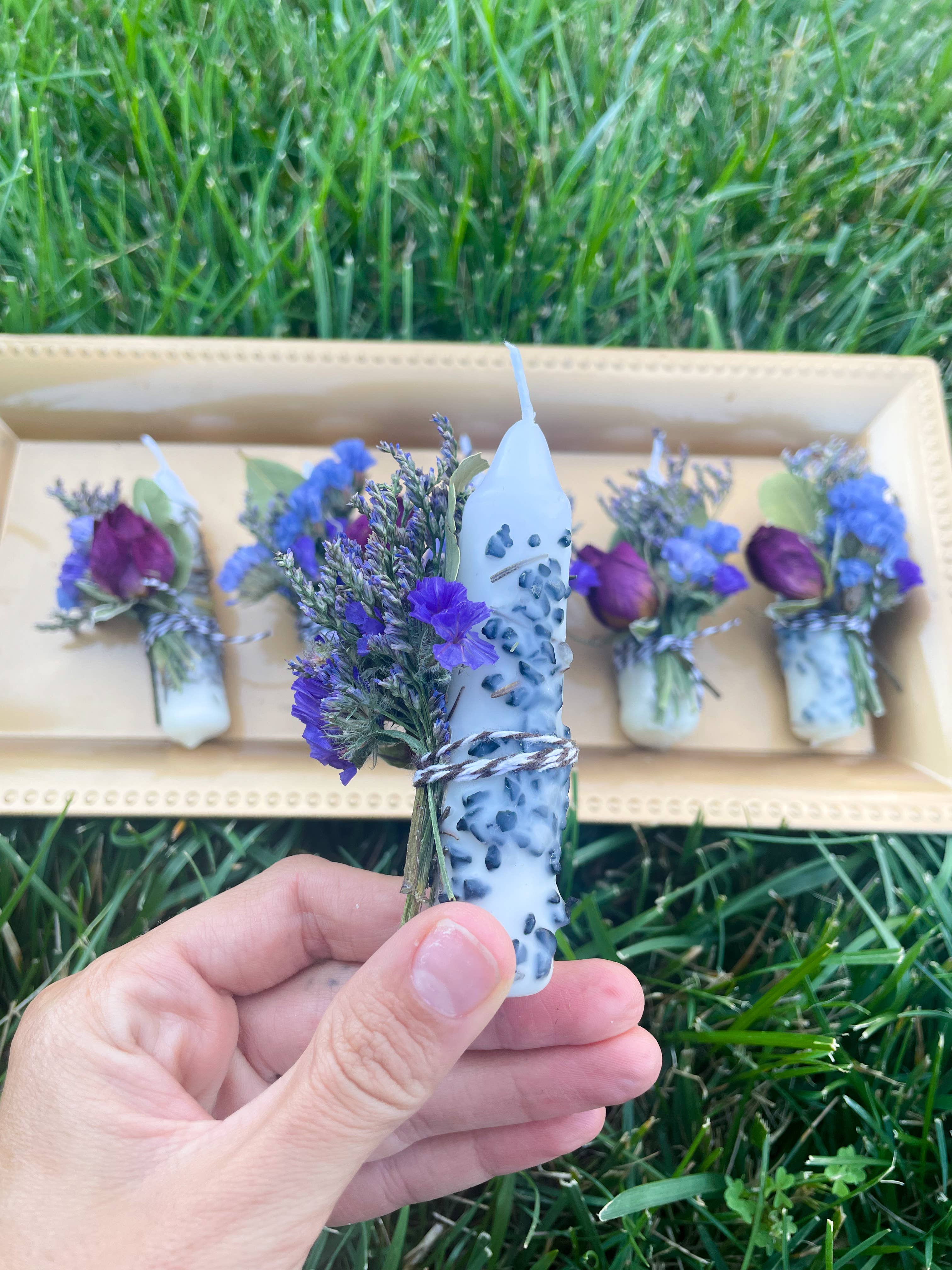 CharlieHaze – Vela votiva por atacado – Vela de intenção de lua nova e lua cheia cheia cheia de cristais6