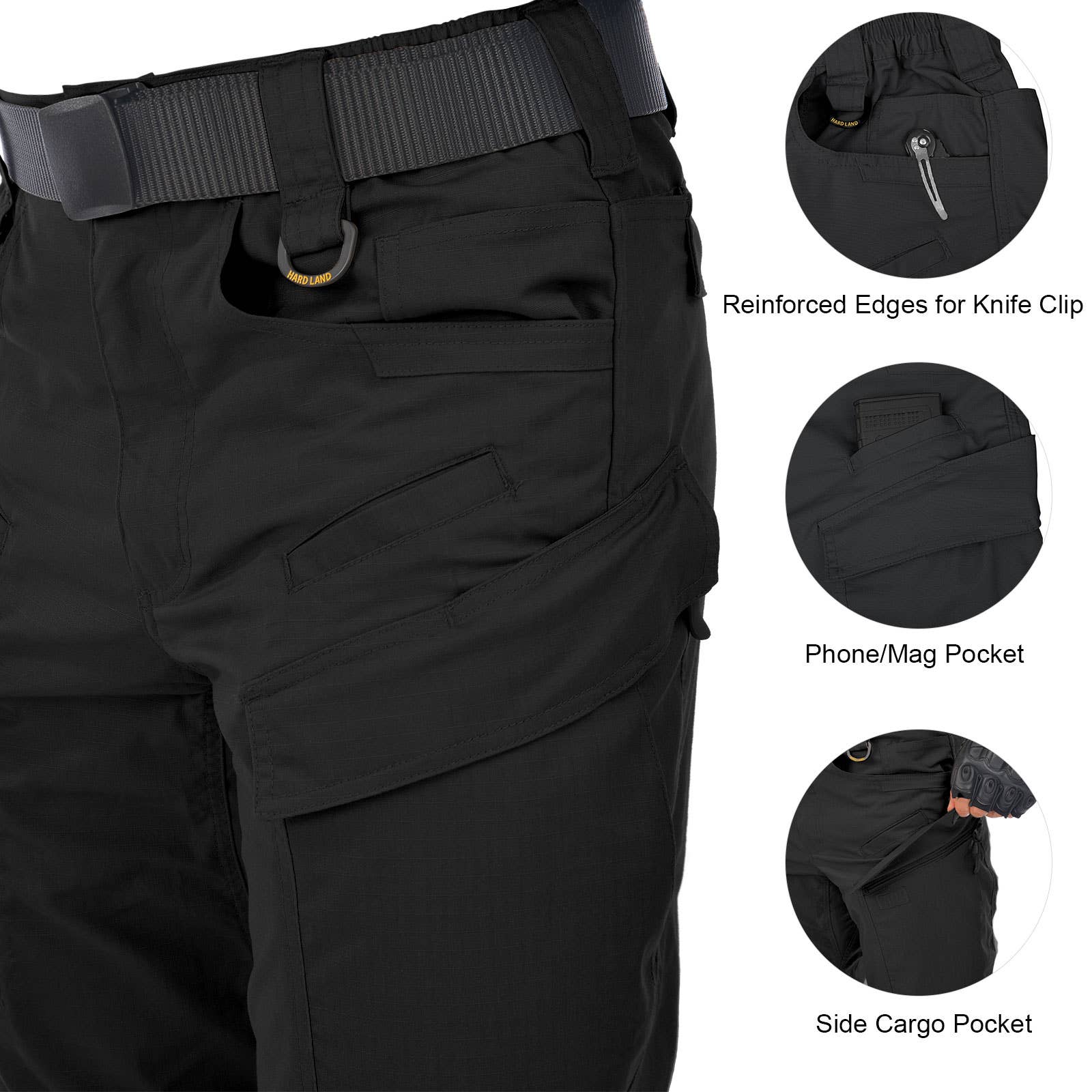 Qing Dao Lai Si Ma Te Fang Zhi You Xian Gong Si - Wholesale Pants - Men's - Men's Work Cargo Pants Ripstop 14 Pockets Water Resistant9