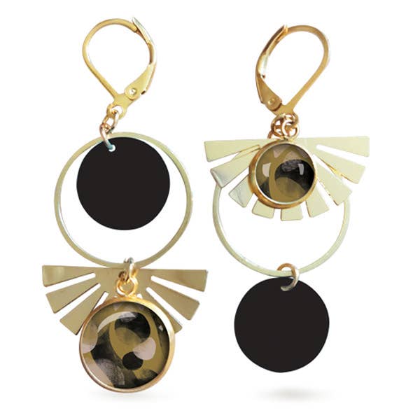 Isis Quimera - Ouro (aço cirúrgico*) por atacado de Les Jolies d'Emilie