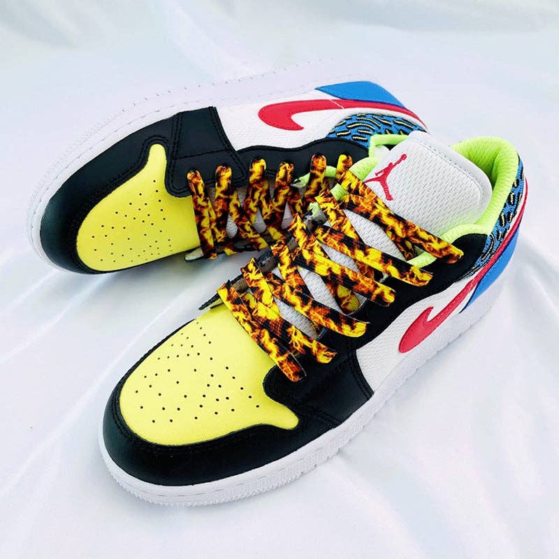 Funkyrel® Atzbranding Limited - Wholesale Shoelaces - Unisex - Shoeya - Flaming Flat Shoelaces In Capsule6