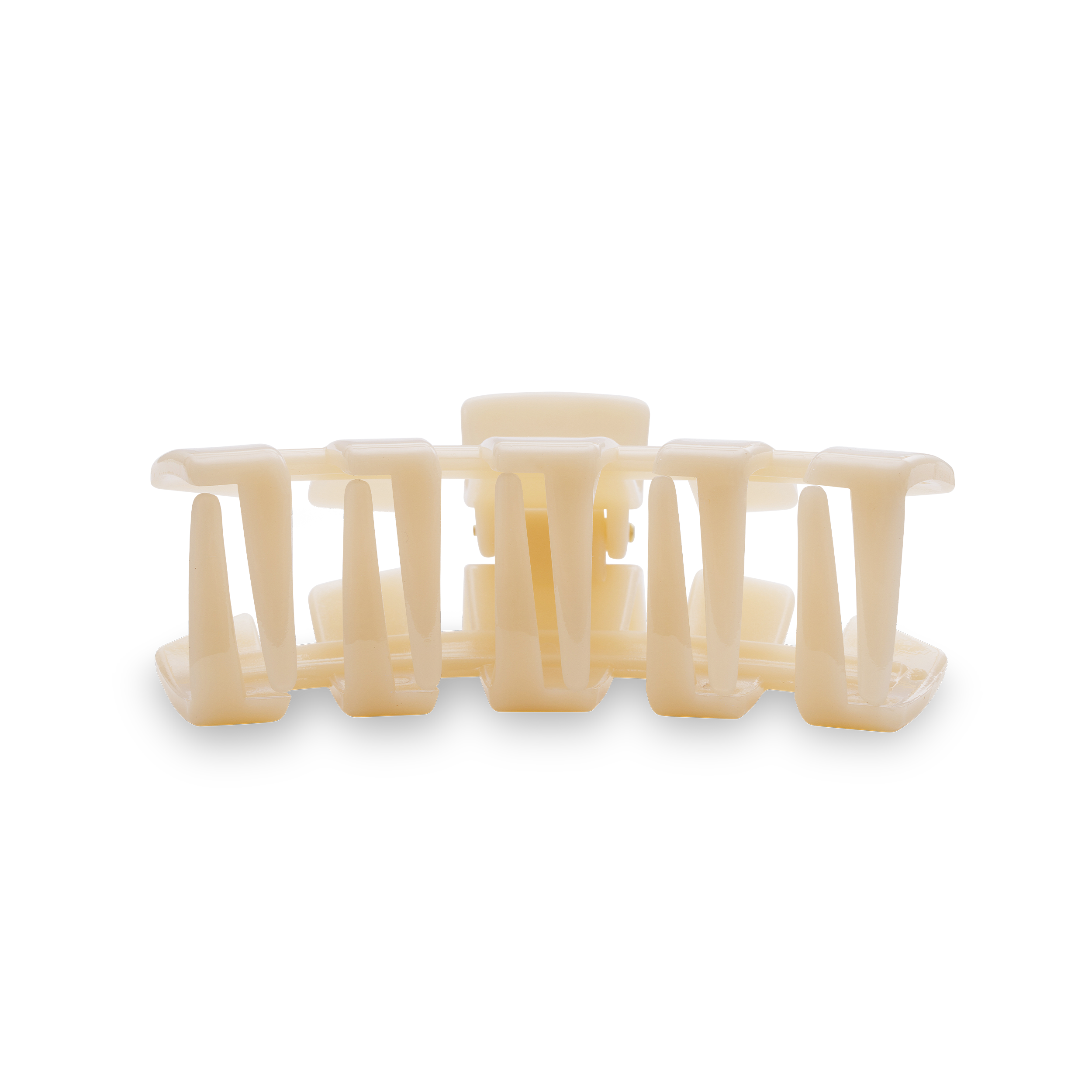 TELETIES - Vente Pince à cheveux – femme - Pince à cheveux classique | Moyenne | Beige amande2