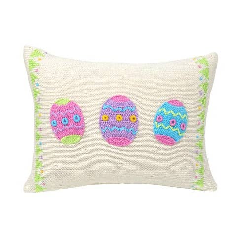 Melange Collection - Wholesale Throw/Decorative Pillow - Easter Egg 8x11" Pillow0