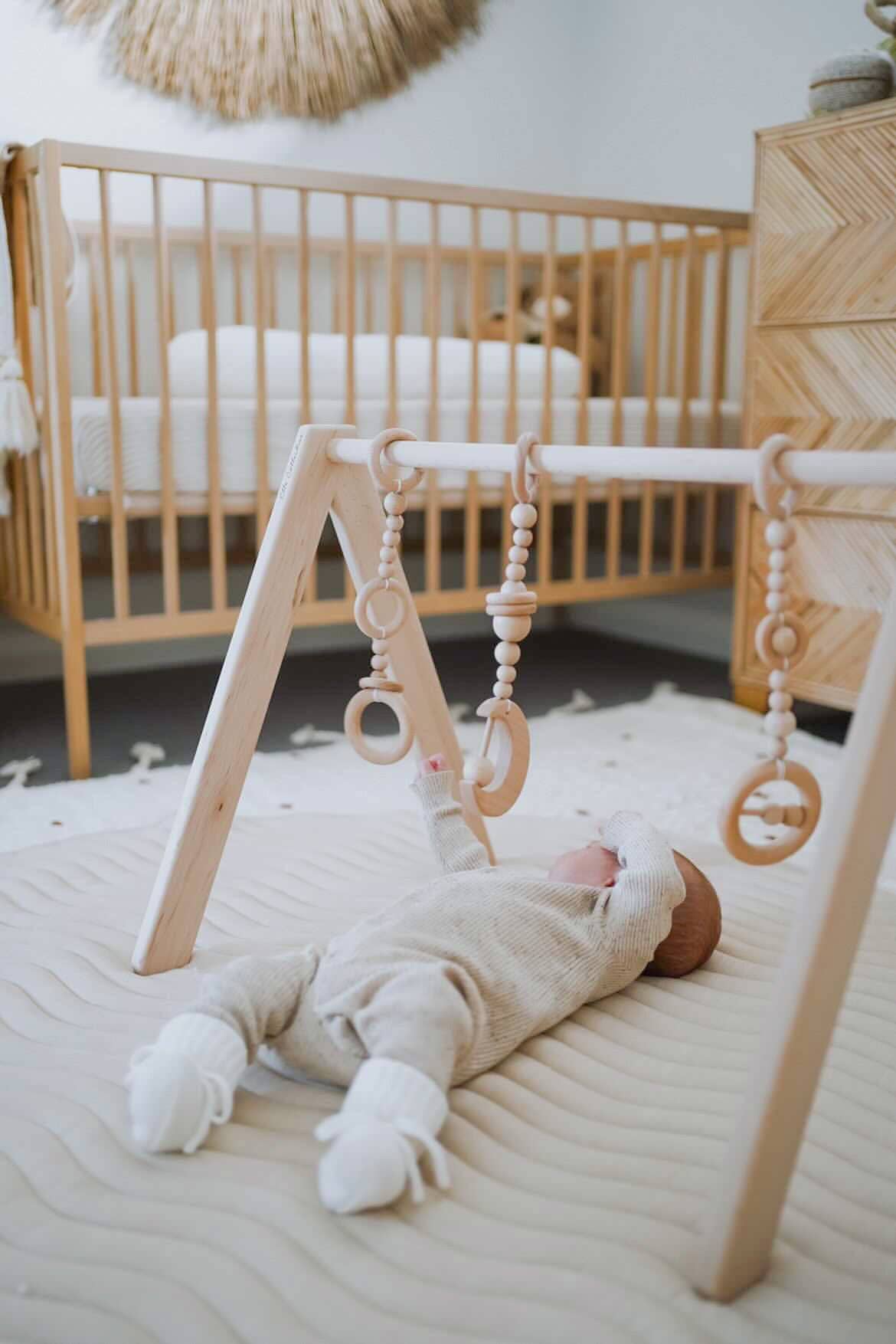 Elle Collective - Wholesale Wood Toy - Kids - Wooden Baby Play-gym (Frame Only)4