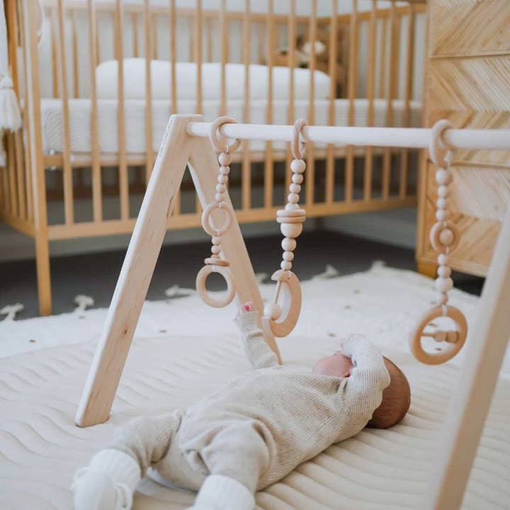 Elle Collective - Wholesale Wood Toy - Kids - Wooden Baby Play-gym (Frame Only)4