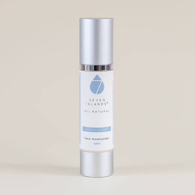 Face Moisturiser - Hydrate & Renew for wholesale by Seven Islands Skincare