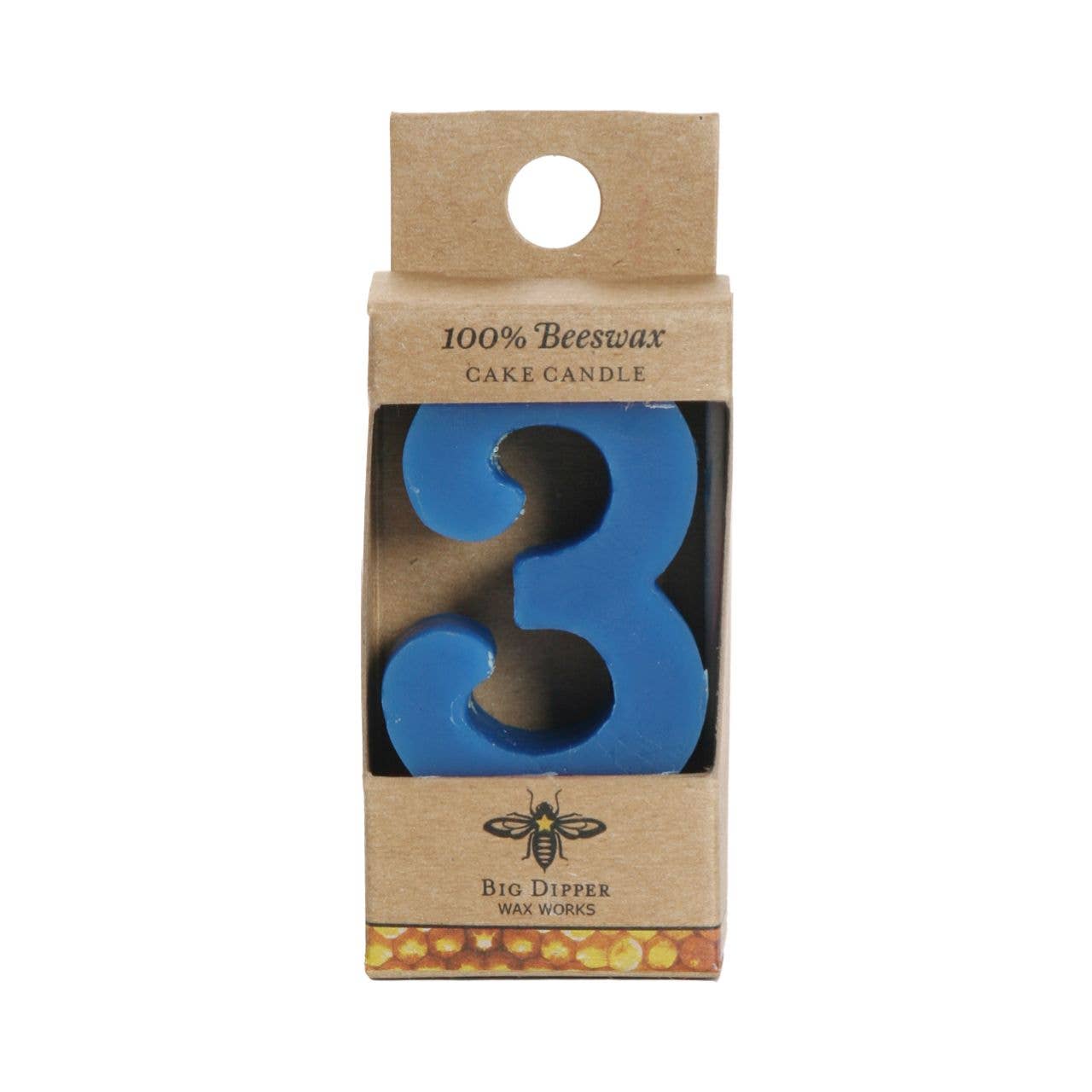 Big Dipper Wax Works - Wholesale Cake Candle - Birthday Cake Candles – Pure Beeswax – Numbers & Shapes2