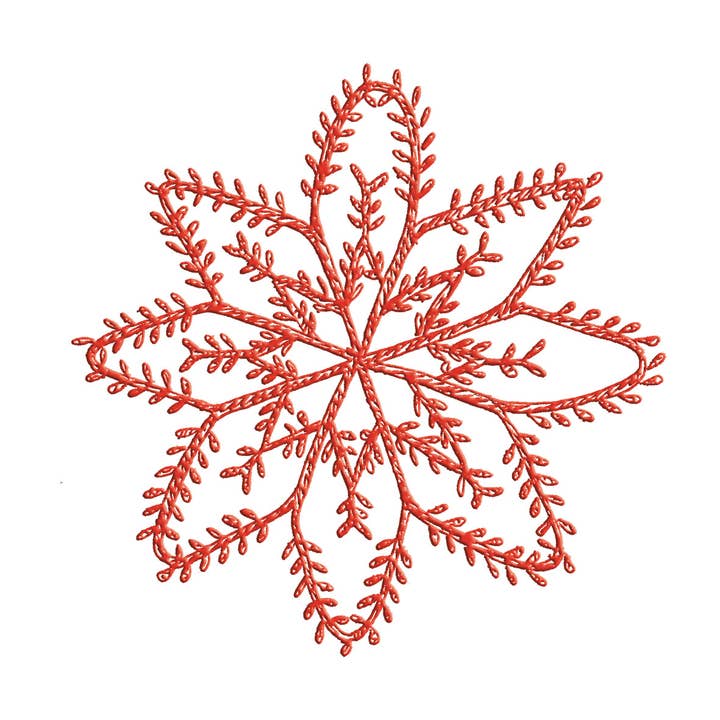 ppd Paperproducts Design GmbH - Wholesale Disposable Napkin - Atelier Cristal Embossed Red Napkin 33x33 Relief