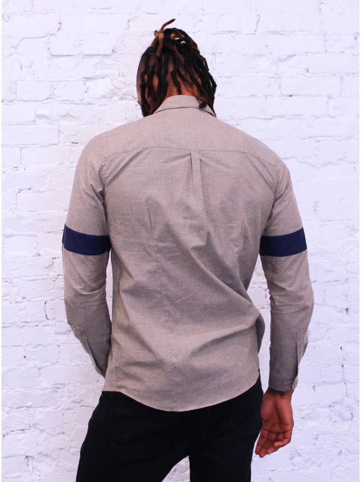 Am.A-Line Collections LLC - Wholesale Button Down Shirt - Men's - Propel Men's Long Sleeve Button Up Shirt6