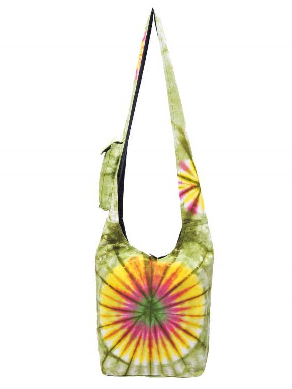 Borsa Hobo a Tracolla Tie Dye Bohemian Hippie Boho per la vendita all'ingrosso da parte di The Collection Royal / Royal Handicrafts