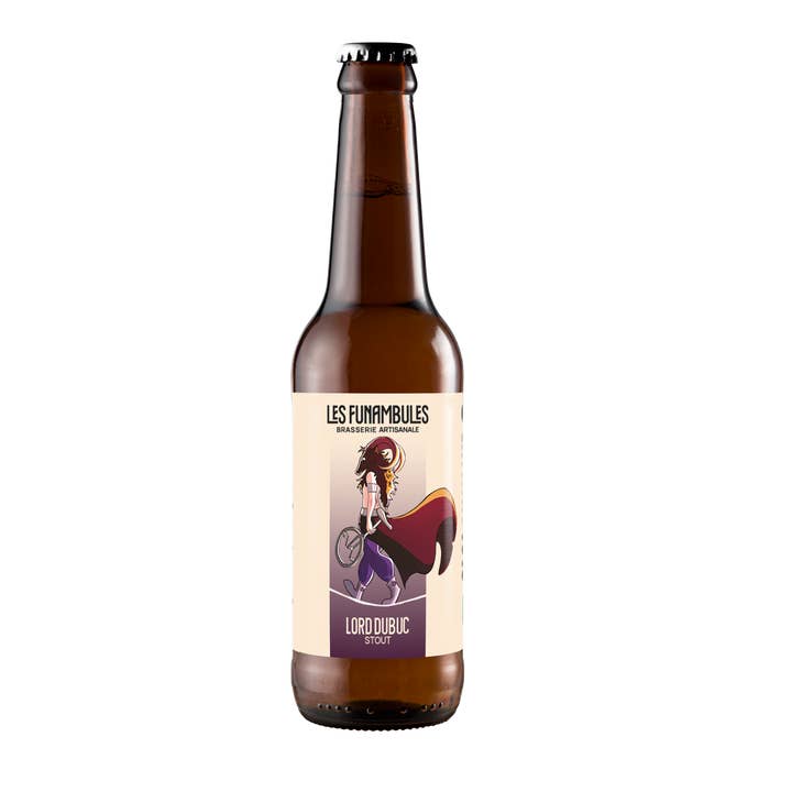 Lord Dubuc - Organic brown - 33cl for wholesale by Brasserie Artisanale Les Funambules