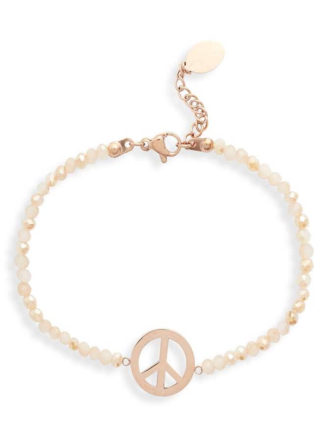 Edelsteen Charm Armband voor wholesale door Knotty Accessories