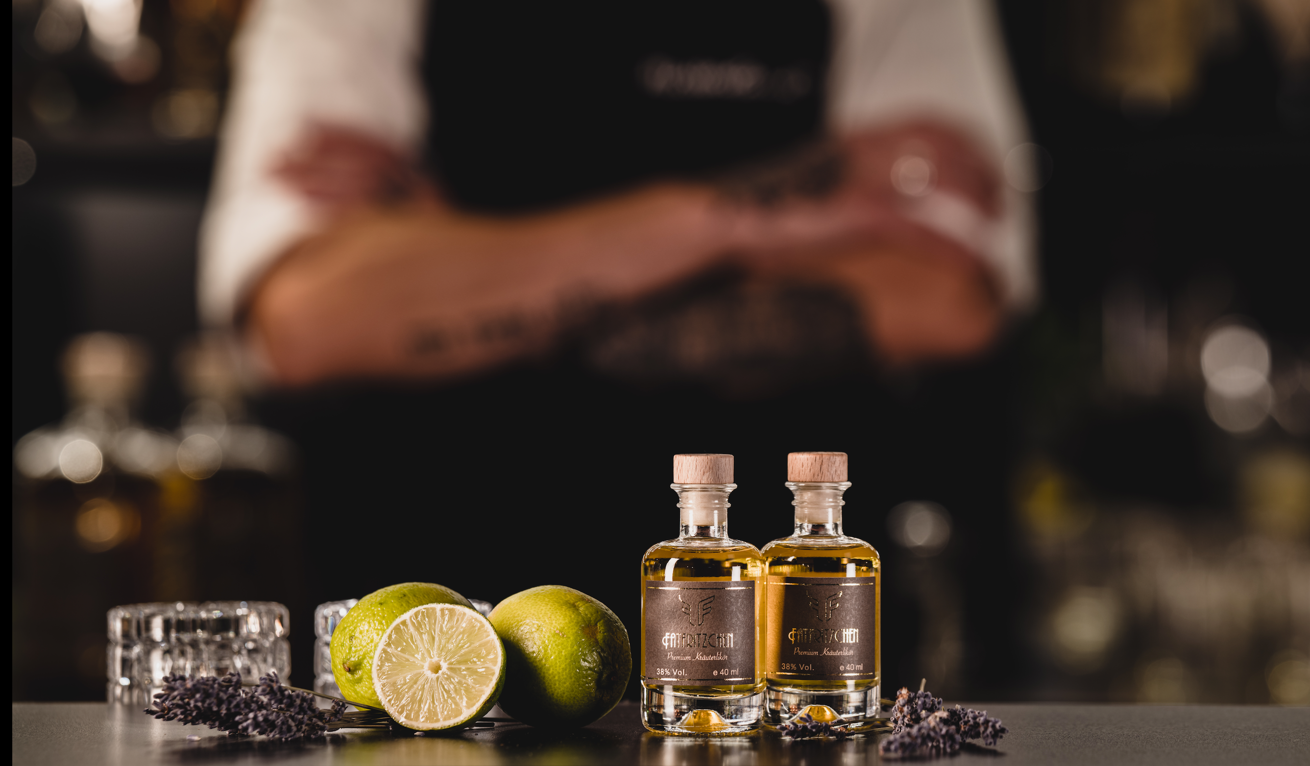 Spirit Venture GmbH - Wholesale Liqueur - FatFritzchen Premium herbal liqueur, 40 ml, 38% Vol.2