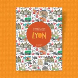 Carnet de voyage Lyon pour la vente par WanderWorld