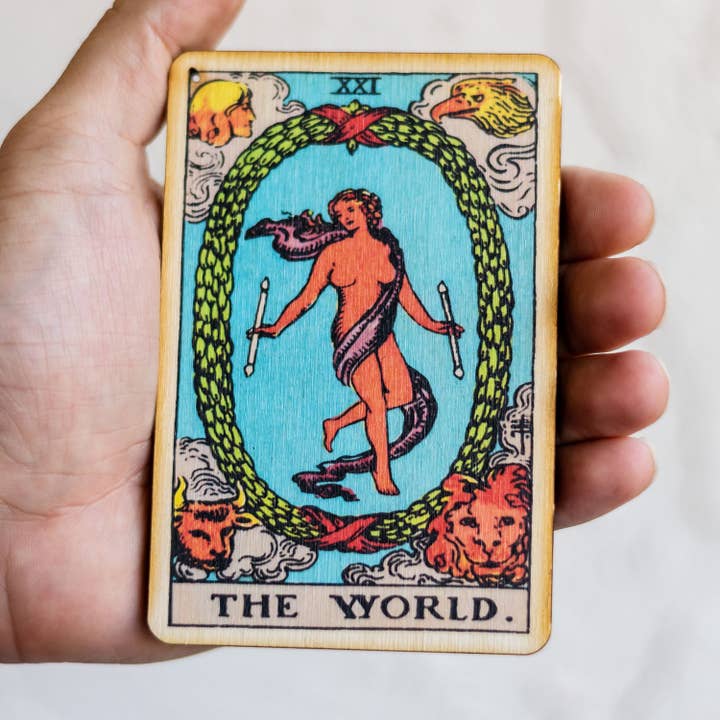 Most Amazing - Wholesale Incense Holder - Tarot - 21 - the World Incense Burner1