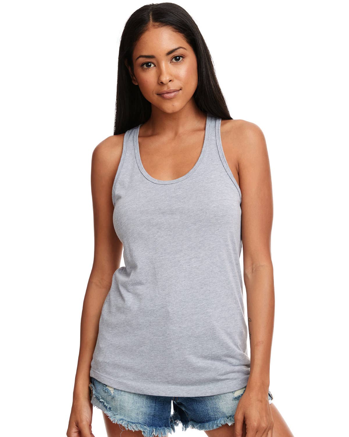 Total Apparel - Wholesale Tank Top - Women's - Next Level N1533 - Ladies' Ideal Racerback Tank6