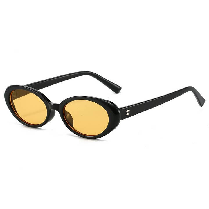 ACCITY - Wholesale Sunglasses - Women's - RETRO SMALL OVAL FRAME SUNGLASSES_CWASG04791