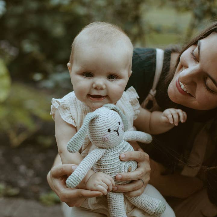 Pebblechild - Wholesale Stuffed/Plush Toy - Kids & Baby - Crochet Baby Toy Motif bunny - spot1