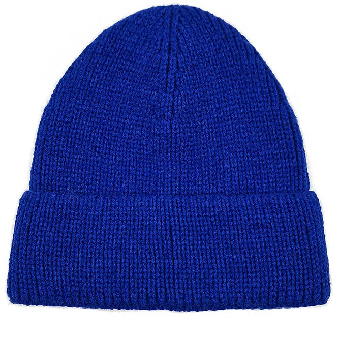 Hana - Wholesale Beanie - Women's - Solid Color Ribbed Knit Cuff Beanie13