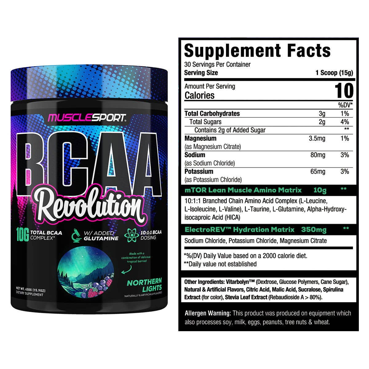 MuscleSport - Wholesale Protein/Superfood Powder - BCAA Revolution™11