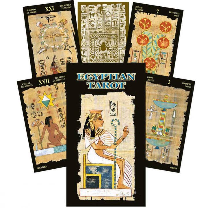 Cardshouse – wholesale Tarot cards – Egyptian Tarot Cards Lo Scarabeo