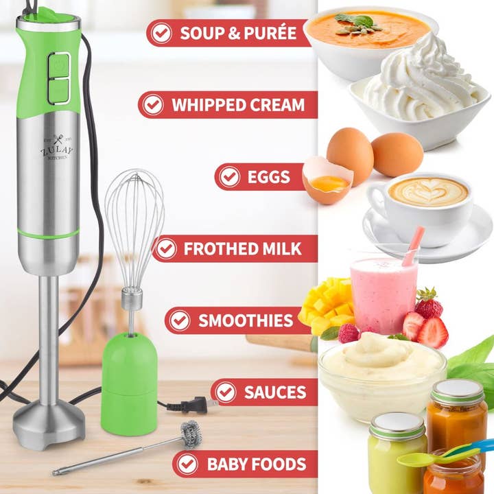 Zulay Kitchen - Wholesale Blender - Immersion Blender Handheld 500W - 8 Speed11