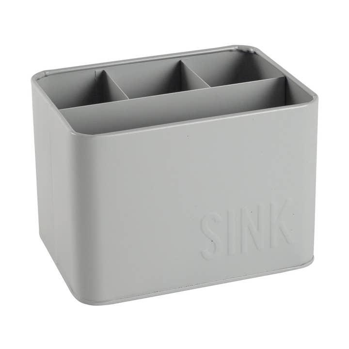 Harbour Housewares Easy Sink Tidy Storage Unit - Grey for wholesale by Rinkit Ltd