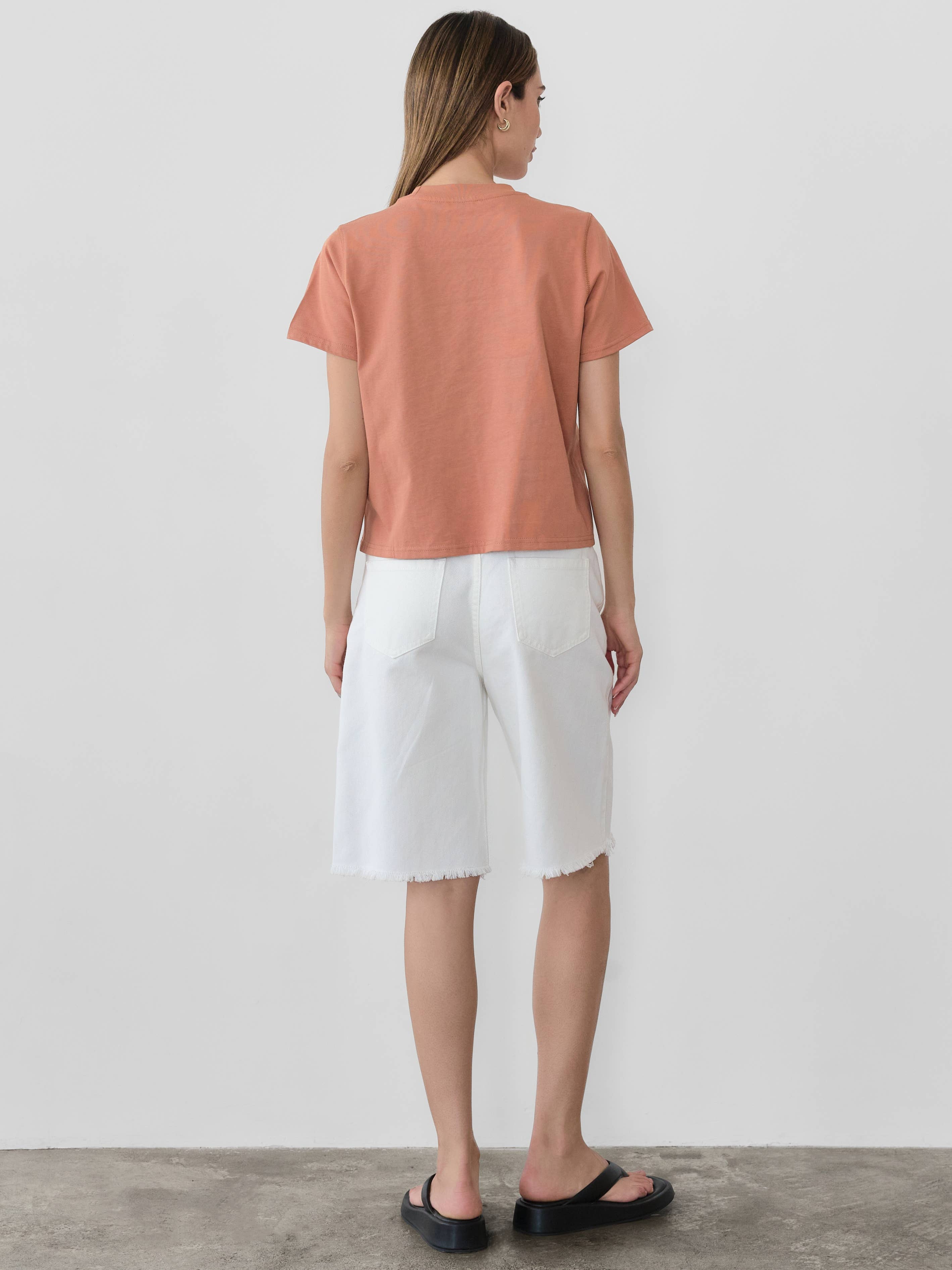 MOD REF - Wholesale T-Shirt - Women's - The Lanie Top | Women's Heavyweight Cotton T-Shirt33