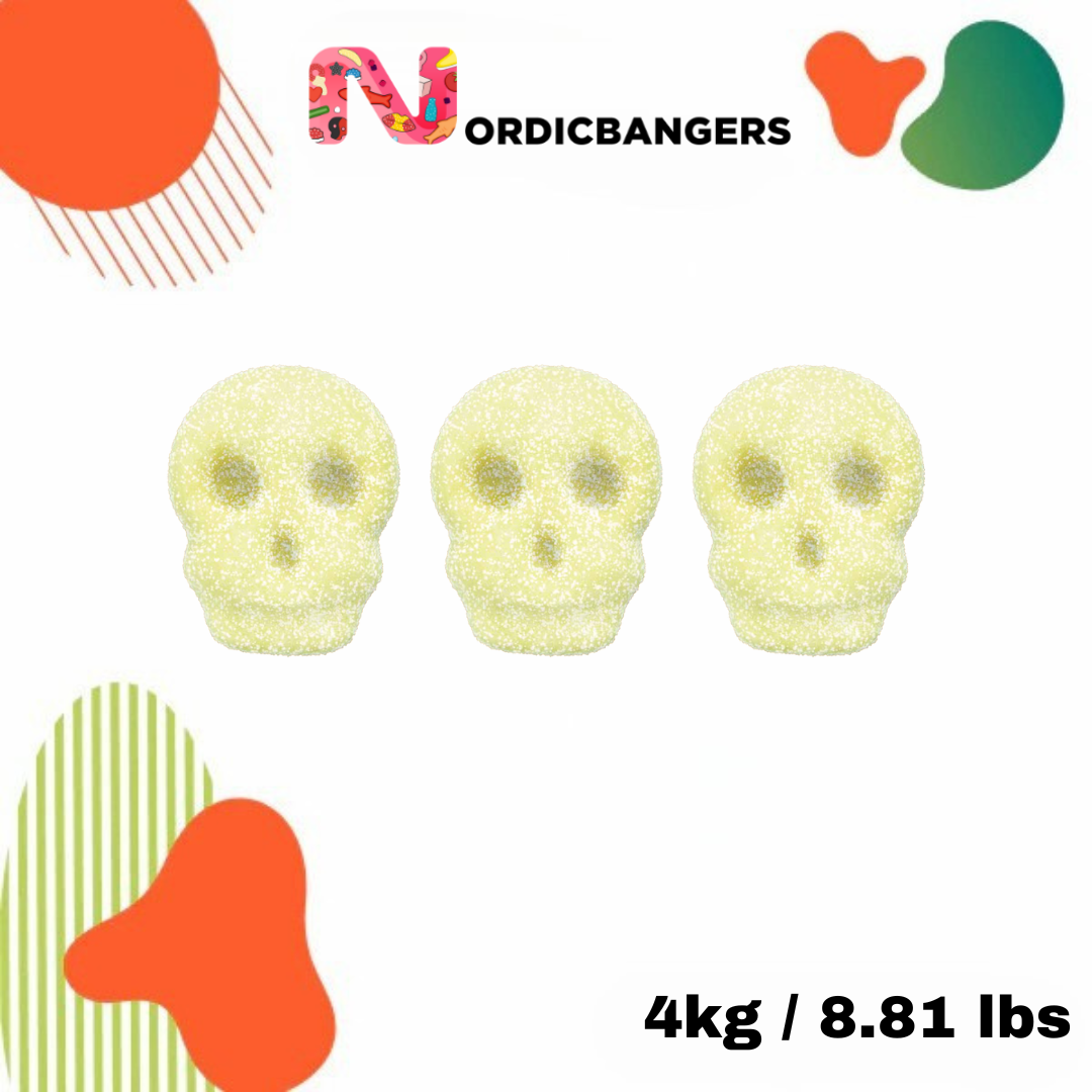 Nordicbangers - Swedish Candy Supply - Wholesale Gummy - Skumiga Tropiska Skallar - Svenskt Godis1