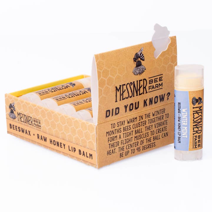 Messner Bee Farm - Wholesale Lip Balm - Winter Mint Lip Balm1