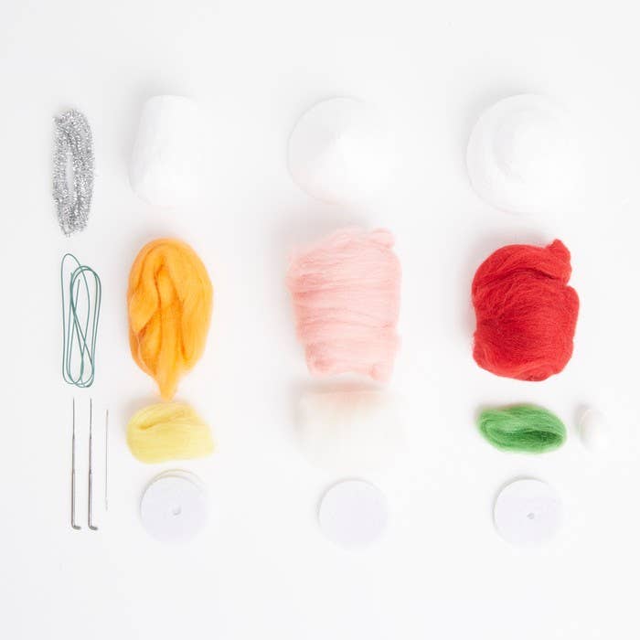 West Design Products - Wholesale Craft Sewing Kit - Simply Make Needle Felting Kit, Cocktails Set1