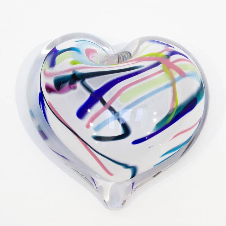 epiphany studios - Wholesale Paper Weight - Heart Paperweight - Kaleidoscope5