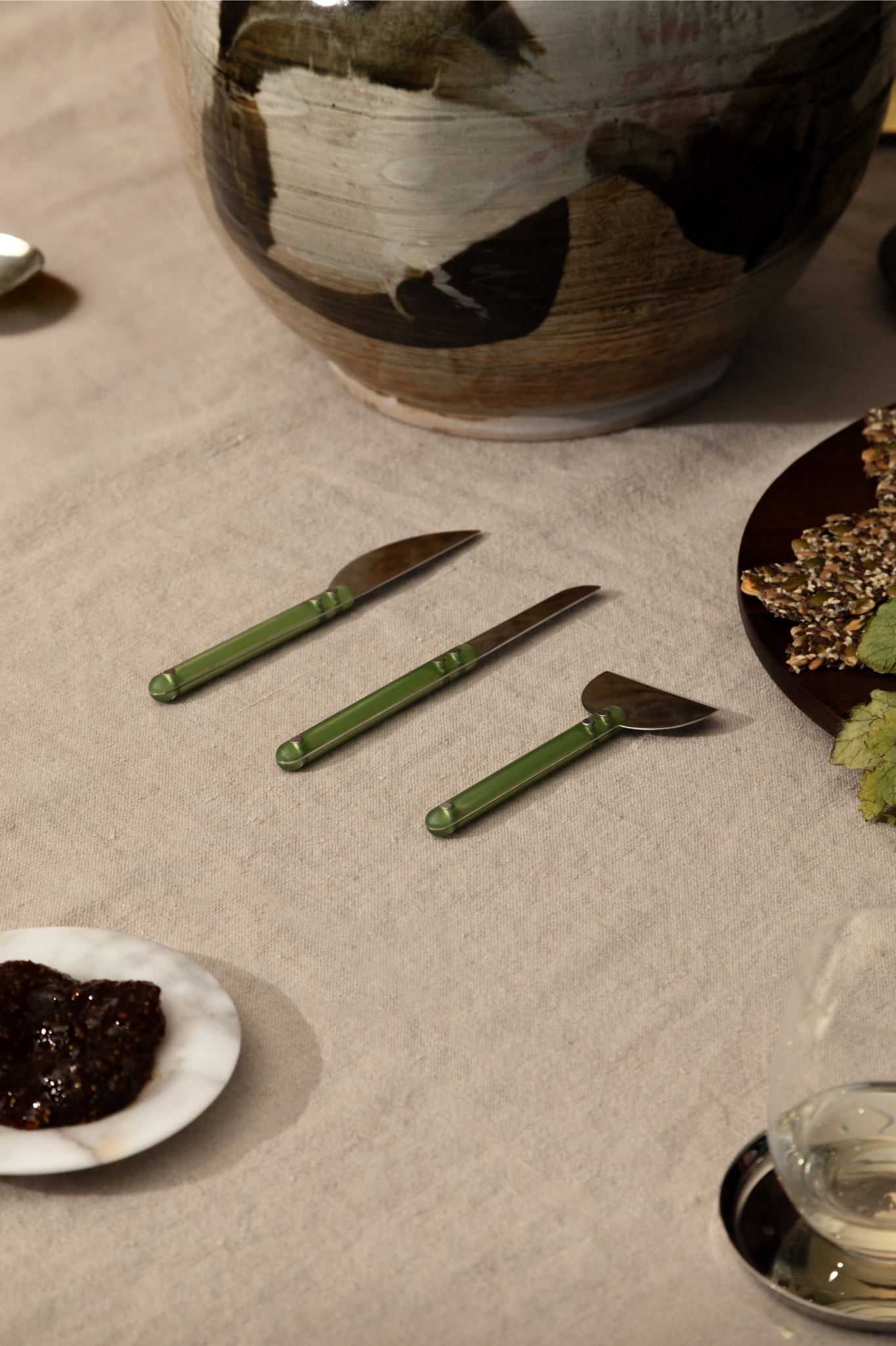 Holcomb - Vente Couteaux à fromage - Couteaux à fromage en coin2