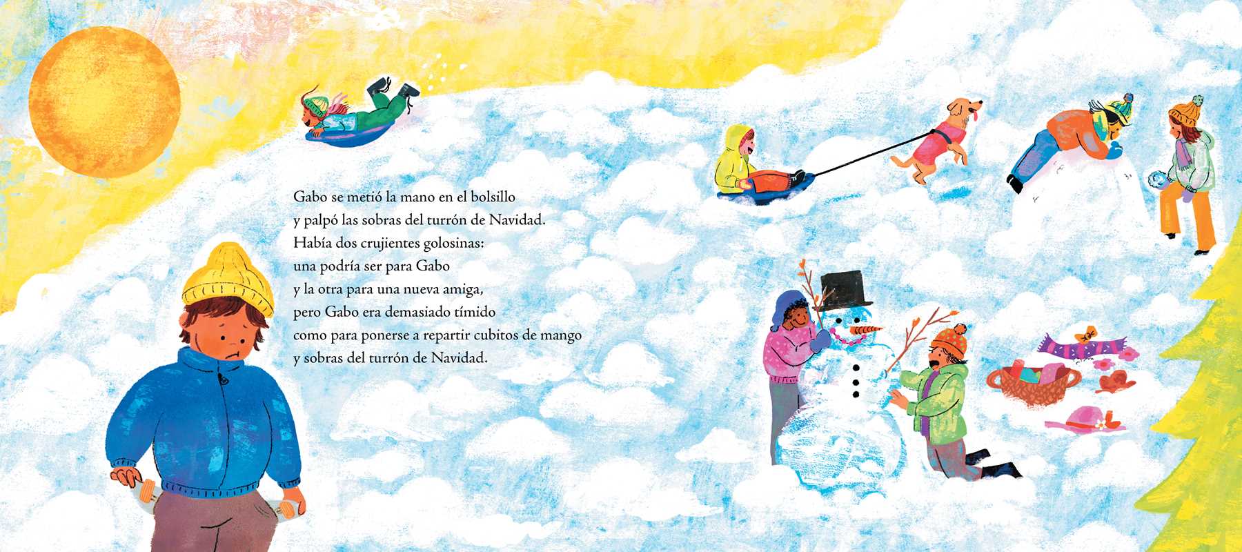 Simon & Schuster - Wholesale Preschool Book (3-5) - Un trineo para Gabo (A Sled for Gabo) by Emma Otheguy2