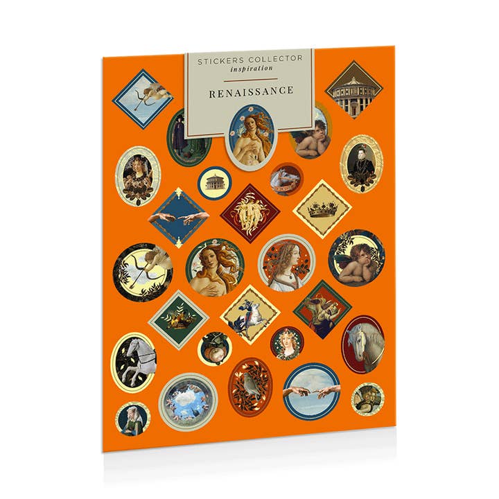 Stickers Renaissance by Mon Petit Art for wholesale by Today is Art Day