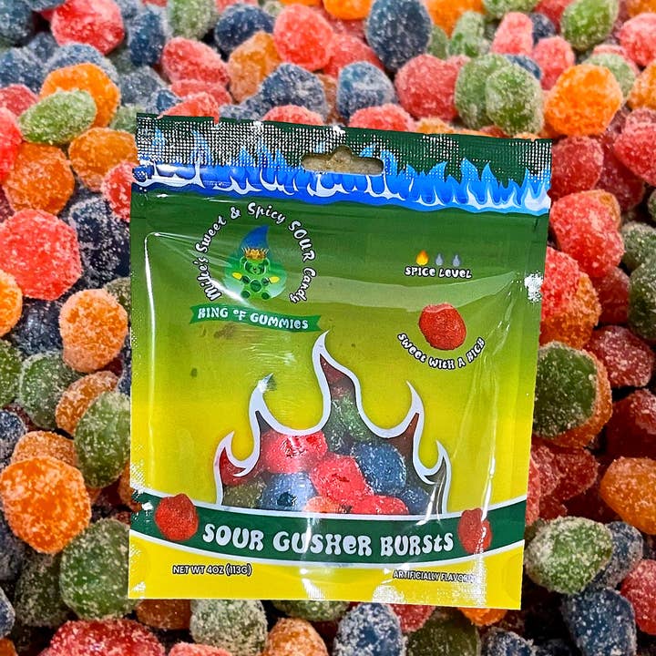 Mike's Sweet and Spicy - Wholesale Gummy - Sour Gusher Bursts