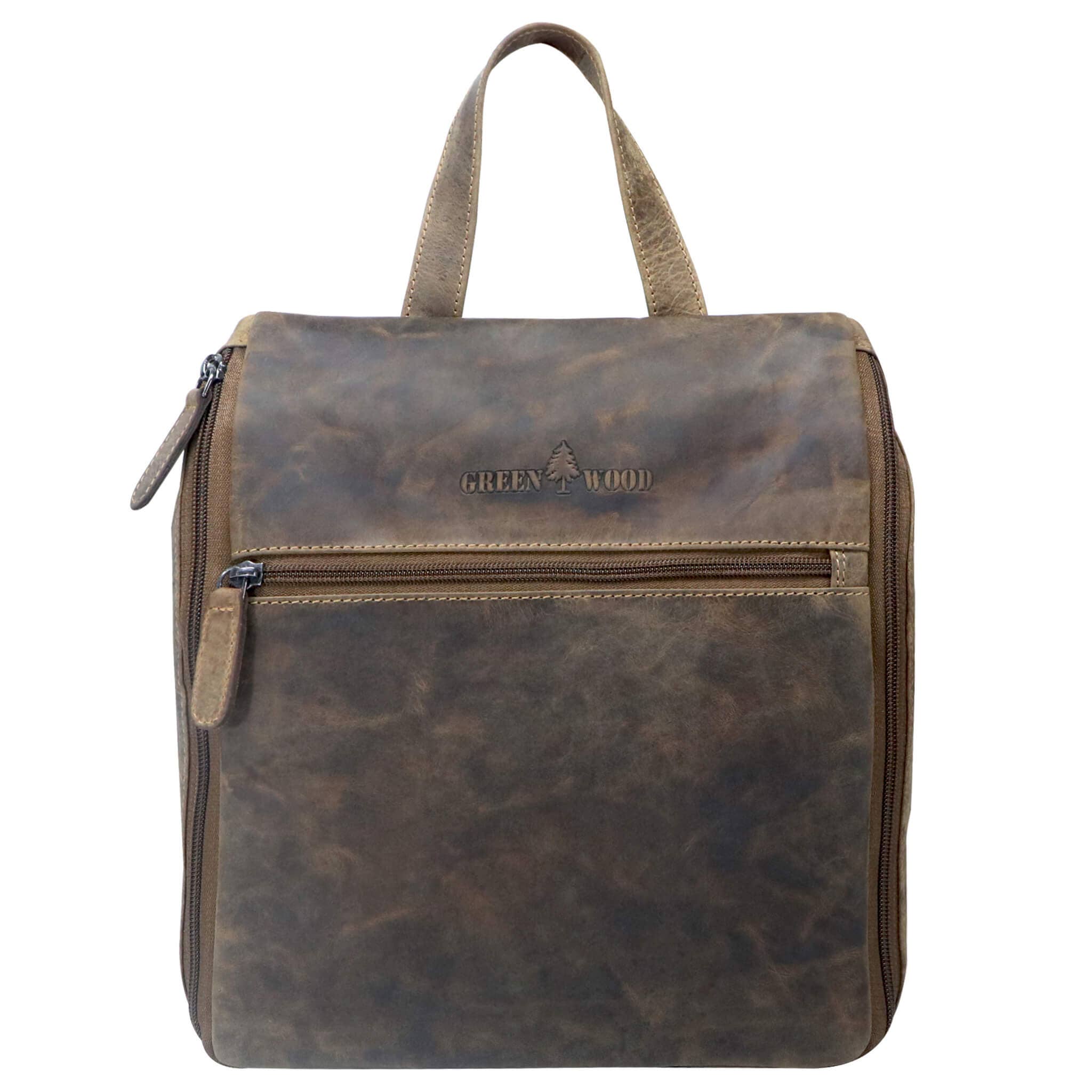 Greenwood – Großhandel Schmink-/Kosmetiktasche – Gerd Kulturtasche zum Aufhängen Damen Kosmetiktasche Herren Leder21