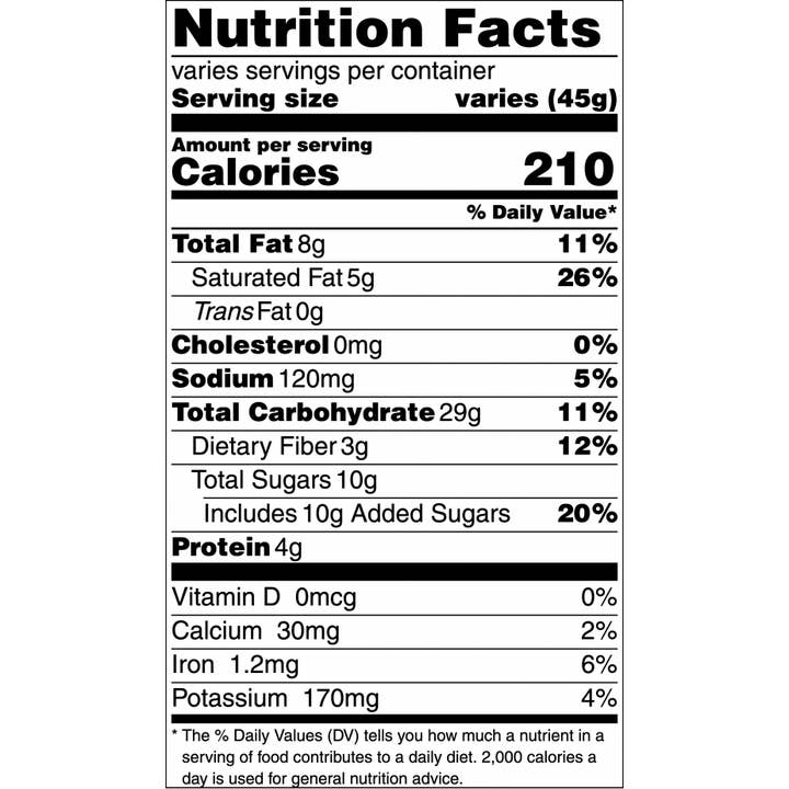 Butterfly Bakery of Vermont - Wholesale Granola - Mighty Tasty Granola- 9.6 oz retail bag