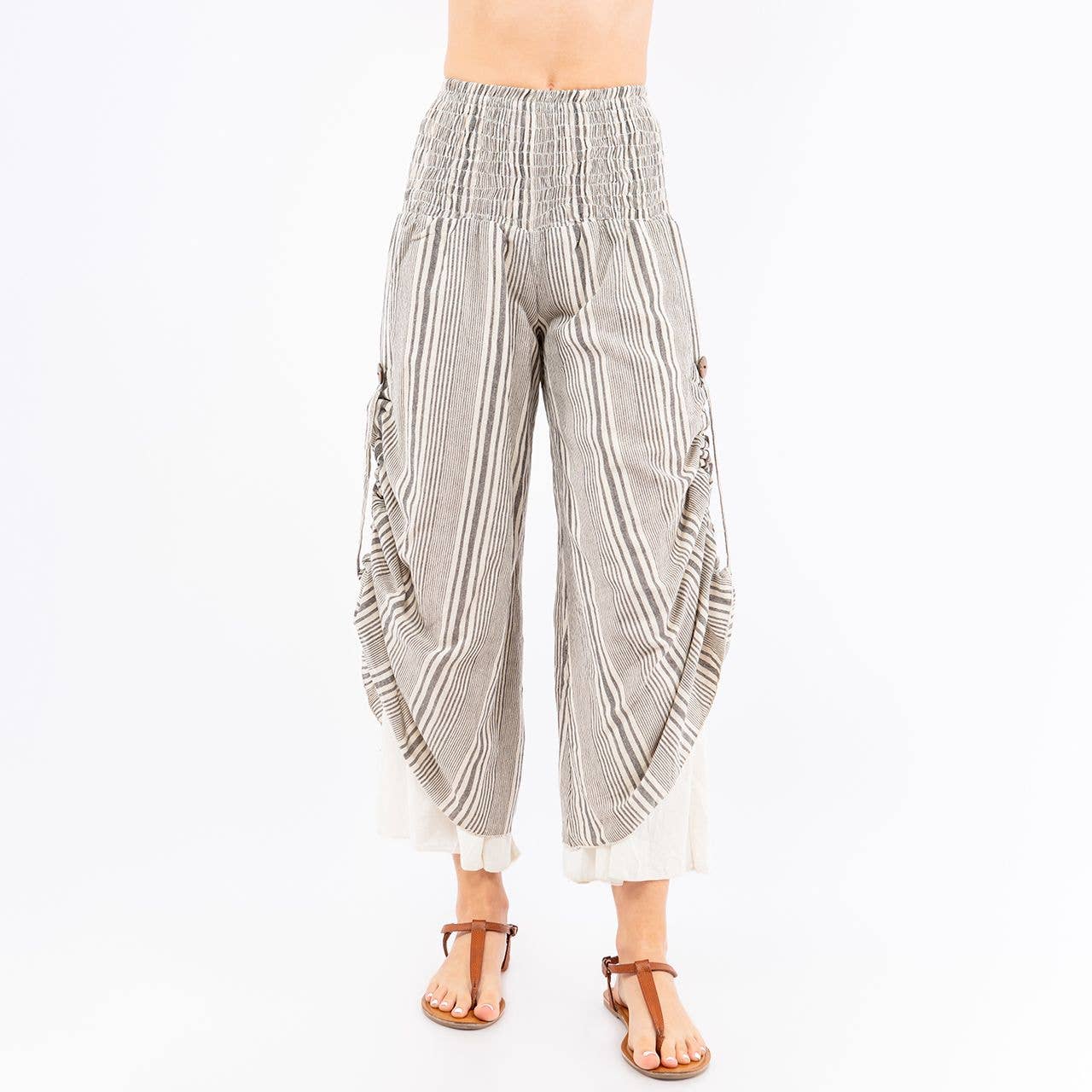 Avatar Imports LLC – Calças - Mulher por atacado – Calça Cinch Up Duas Camadas1