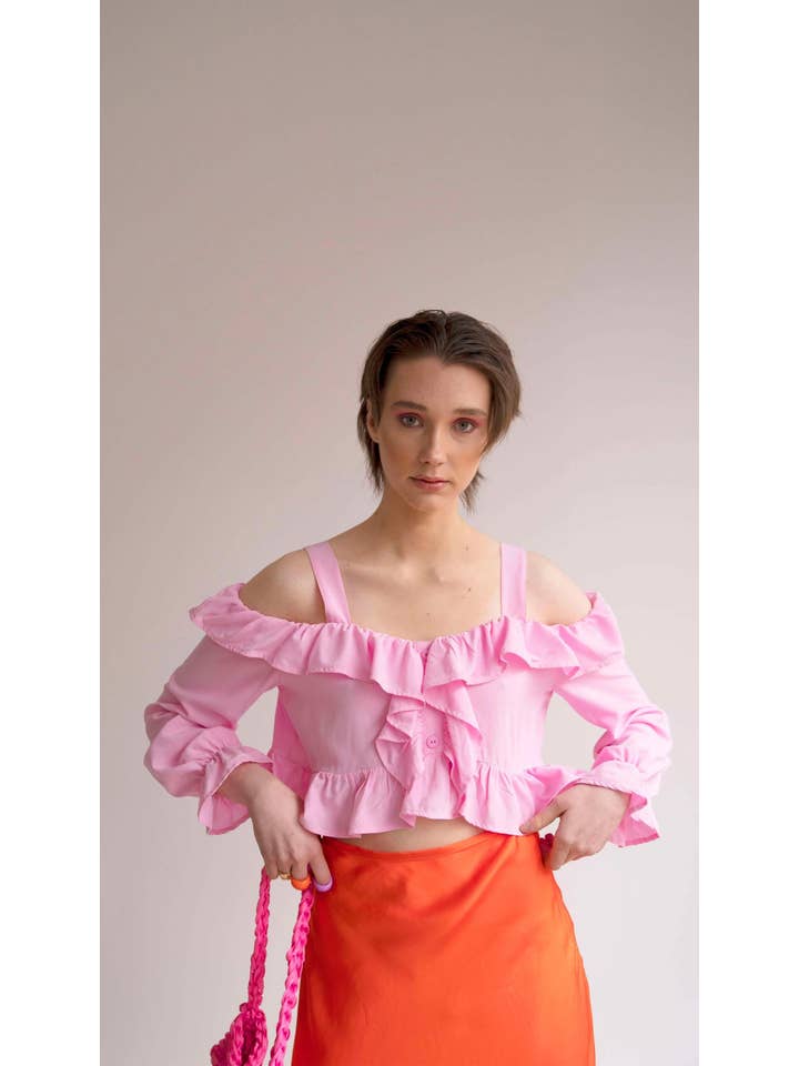 CARMEN SAYS - Wholesale Blouse - Women's - Off-shoulder blouse