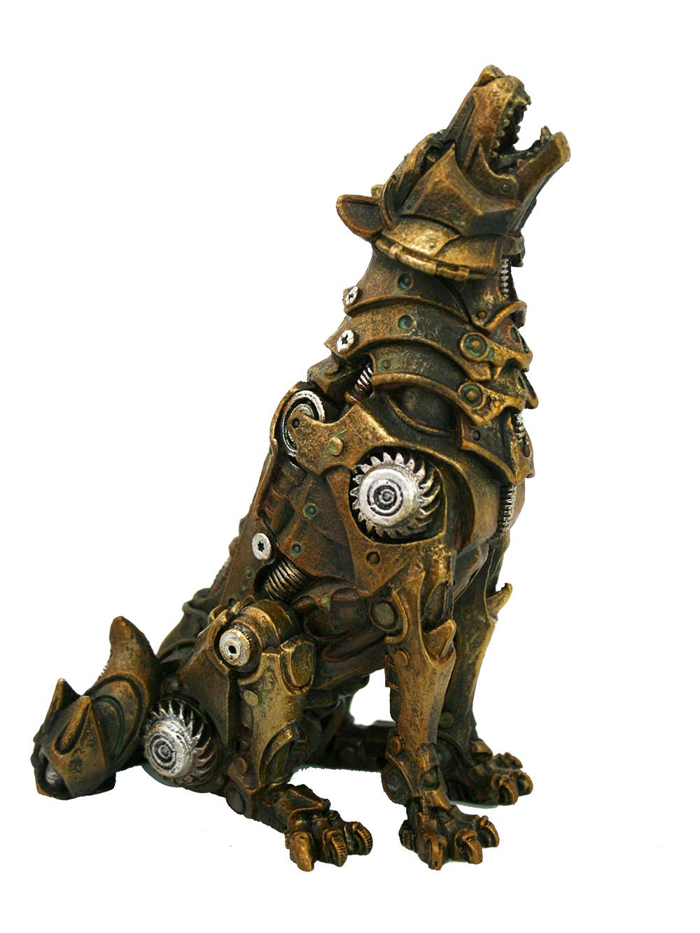Pacific Trading - Vente Figurine décorative - Loup steampunk