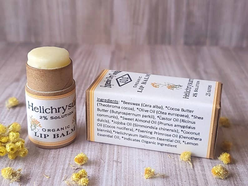 Superior Dry Goods - Wholesale Lip Balm - Helichrysum Lip Balm | Paperboard Tube | Natural & Organic4