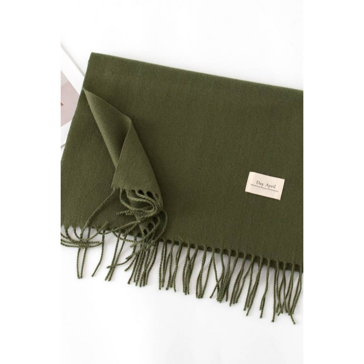 NINEXIS - Vente Écharpe – femme - CWASC1482_ÉCHARPE CHAUDE DE COULEUR UNIE À COL CHÂLE25