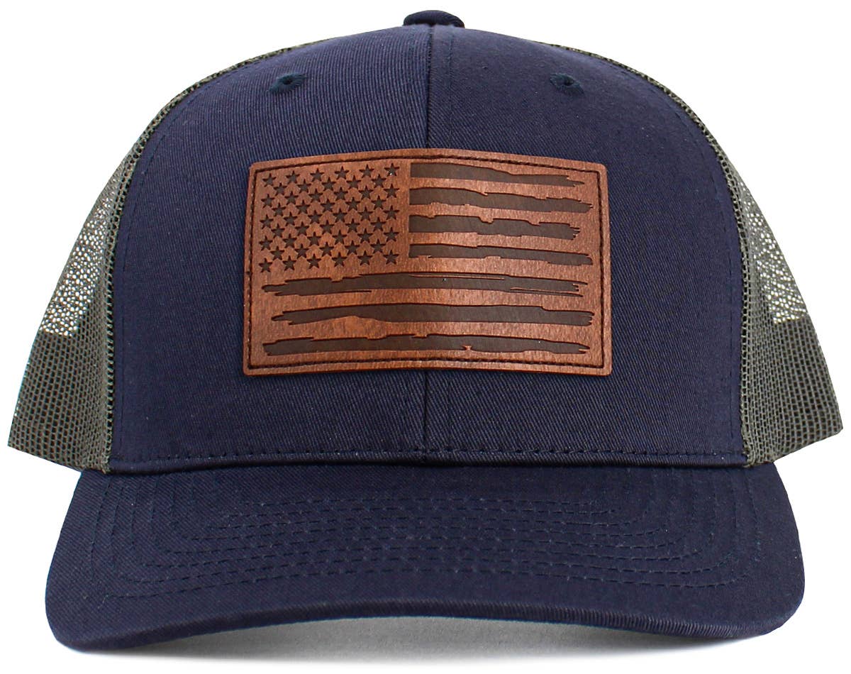 KBETHOS - Wholesale Trucker Hat - Unisex - Flag Patch Mesh Ballcap3