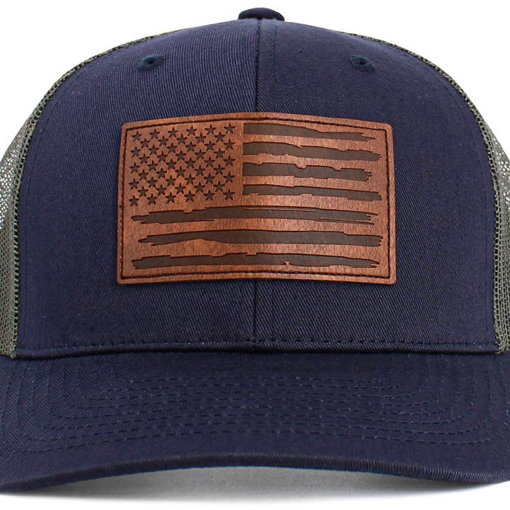 KBETHOS - Wholesale Trucker Hat - Unisex - Flag Patch Mesh Ballcap3