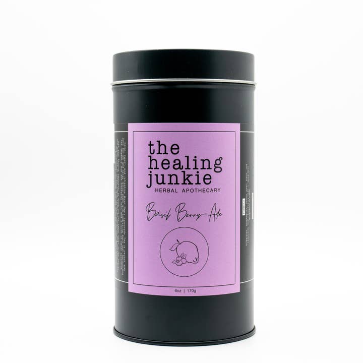 Basil Berry Lemonade Tea for wholesale by The Healing Junkie Herbal Apothecary